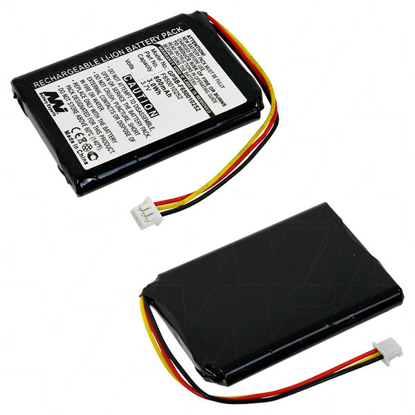 MI Battery Experts GPSB-F650010252 800mAh GPS Battery Pack - Professional-Grade 3.7V Lithium-Ion Power for Reliable Navigation - 17g Lightweight