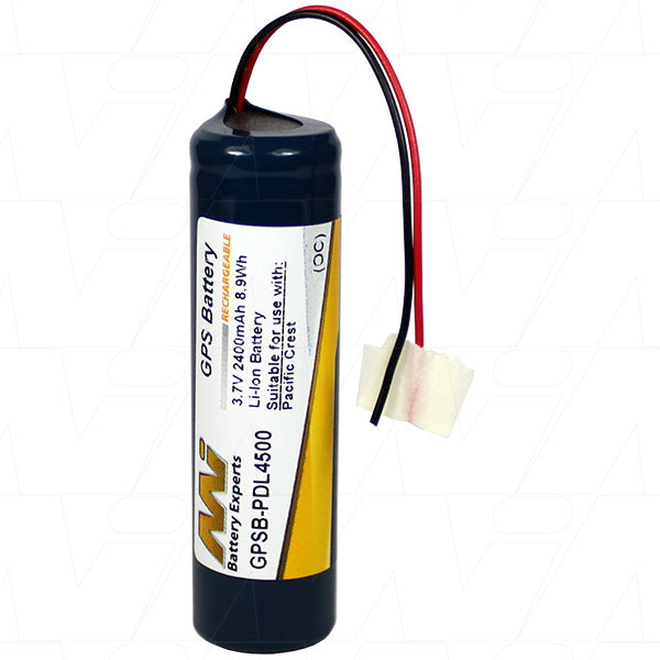 Professional-Grade GPSB-PDL4500-BP1 GPS Battery Pack - 2.4Ah Lithium-Ion, 3.7V, 106g, Extended Field Operations