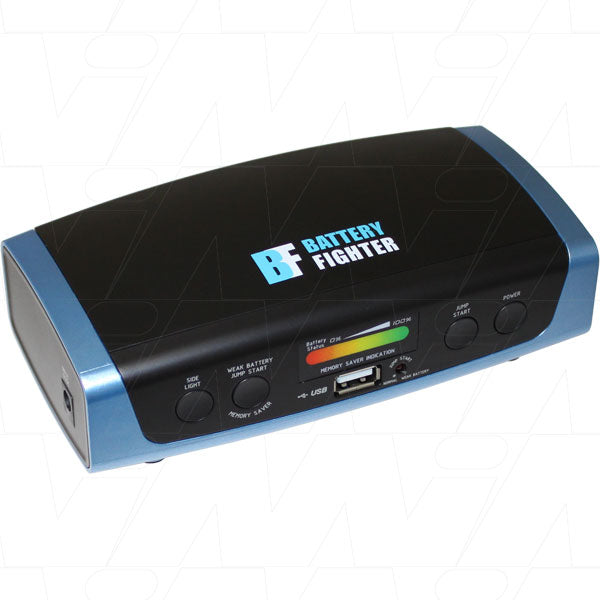 Battery Fighter JPS3300M Dual-Function Jump Starter & Power Bank - 3.3Ah, 36.6Wh, 5V/12V, 540g Lightweight Pro-Grade Portable Power Solution