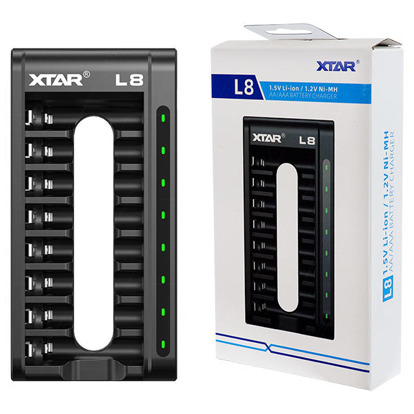 XTAR L8 Professional 0.5A Compact Battery - Lightweight 118g Power Solution for Portable Devices & Equipment
