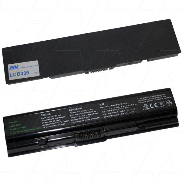 MI Battery Experts LCB339 10.8V 56.2Wh Lithium-Ion Laptop Battery - Professional-Grade Power for Extended Runtime