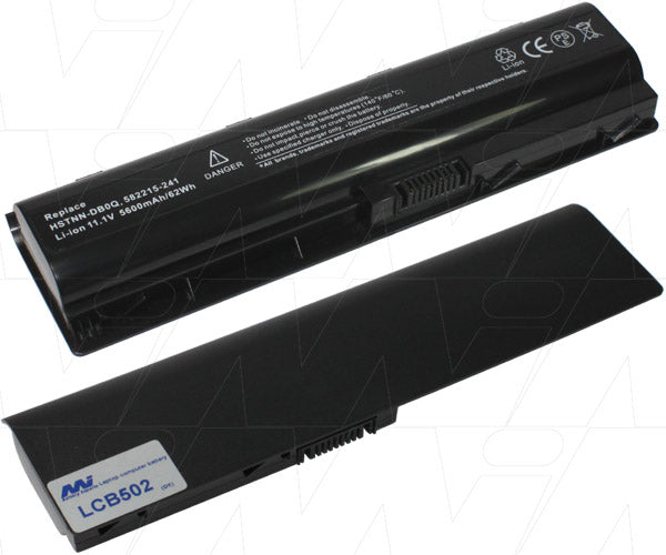 MI Battery Experts LCB502 Lithium-Ion Laptop Battery - 11.1V, 57.7Wh, 5.2Ah Capacity for All-Day Professional Computing