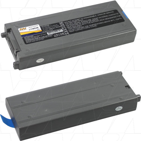 MI Battery Experts LCB539 Lithium-Ion Laptop Battery - 48.8Wh, 11.1V, 4.4Ah, 312g - Professional-Grade Power for Extended Mobile Computing