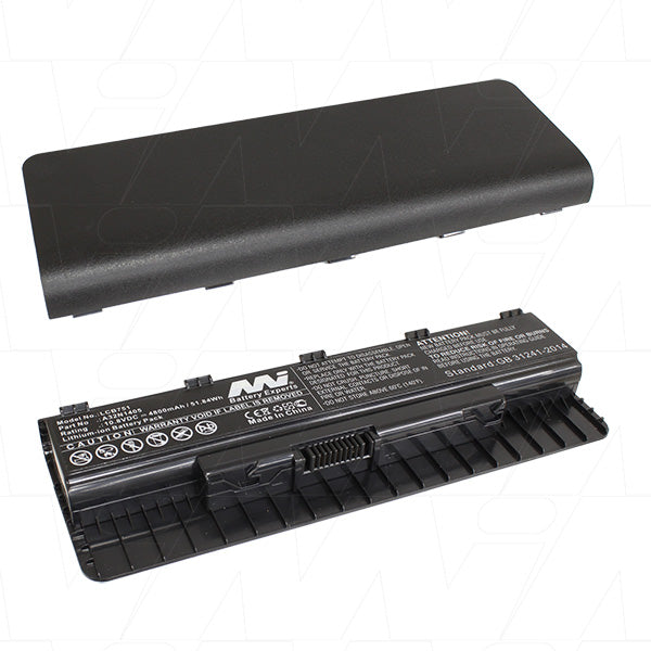 MI Battery Experts LCB751 Pro-Grade 51.8Wh Lithium-Ion Laptop Battery - High-Capacity, Lightweight 330g, 10.8V Output for Extended Mobile Computing