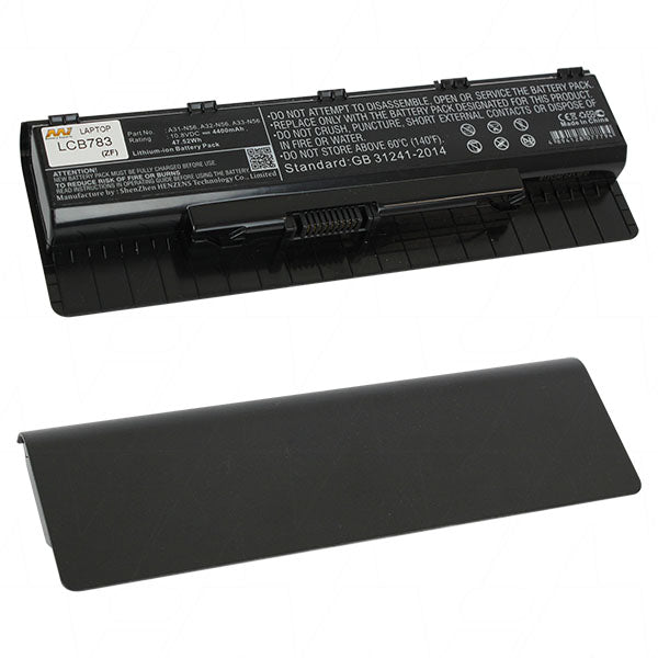 MI Battery Experts LCB783 Lithium-Ion Laptop Battery - 4.4Ah, 10.8V, 47.5Wh Professional-Grade Power for Extended Mobile Computing