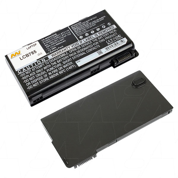 MI Battery Experts LCB785 Professional-Grade Lithium-Ion Laptop Battery - 73.3Wh, 11.1V, 6.6Ah for Extended Mobile Computing