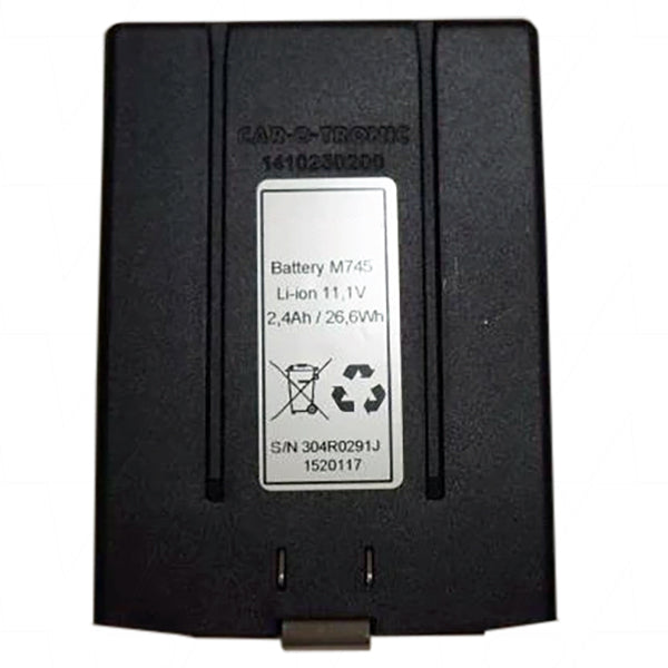 MI Battery Experts M745-Refurb 11.1V 2.6Ah Lithium-Ion Battery for Wheel Alignment Systems - Professional-Grade Power Solution