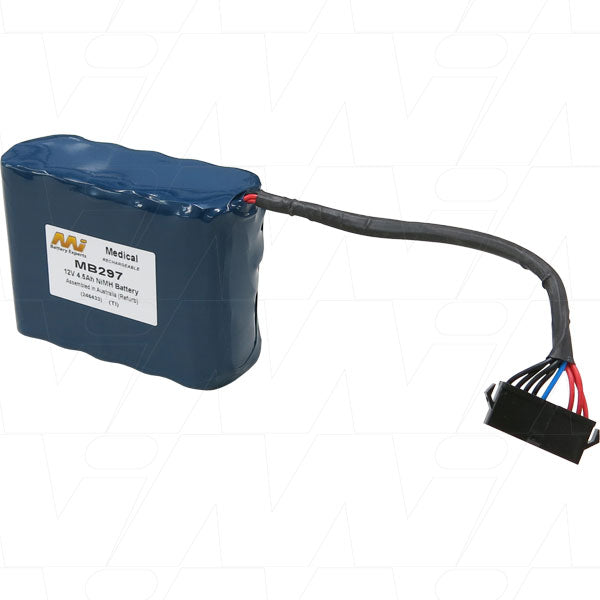 MI Battery Experts MB297 12V 4.5Ah NiMH Medical Battery - Hospital-Grade Power for Critical Equipment