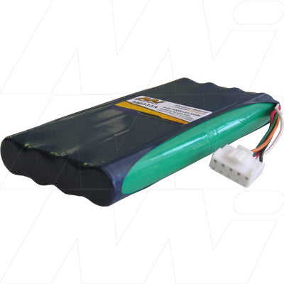 MI Battery Experts MB333A Medical-Grade NiMH Battery - 9.6V 4Ah for Critical Healthcare Equipment - 38.4Wh Certified Power
