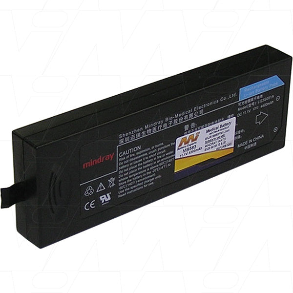 MI Battery Experts MB583 11.1V 5.2Ah Lithium-Ion Medical Equipment Battery - Hospital-Grade 57.7Wh Power for Diagnostic Devices & Patient Monitoring