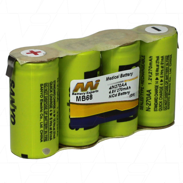 MI Battery Experts MB68 High-Capacity Lithium-Ion Battery Pack for DJI Mavic Air 2 - 3500mAh, 11.55V, Intelligent Flight