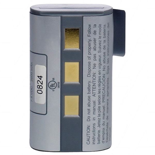 MI Battery Experts MB941B Medical-Grade 7.4V 2.6Ah Li-Ion Battery for Portable Diagnostic Devices & Patient Monitoring Systems