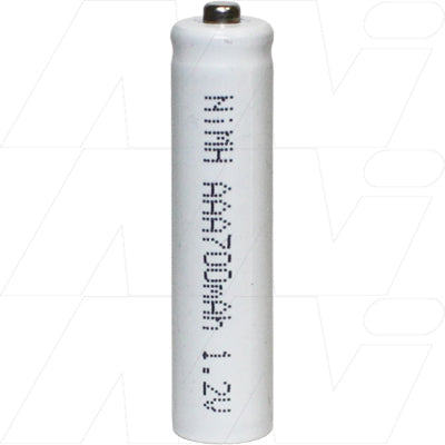 IONIX MH-AAA700 Rechargeable NiMH AAA Battery 700mAh, 1000+ Cycles for Solar Lights & Outdoor Fixtures