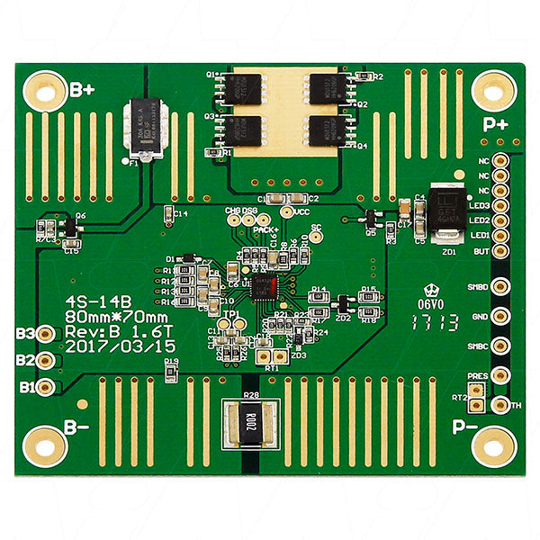 ENEPOWER MIBMS-3S20A-LFP-01 Intelligent 3S LiFePO4 Battery Protection System with Overcurrent, Overcharge & Overdischarge Safeguards