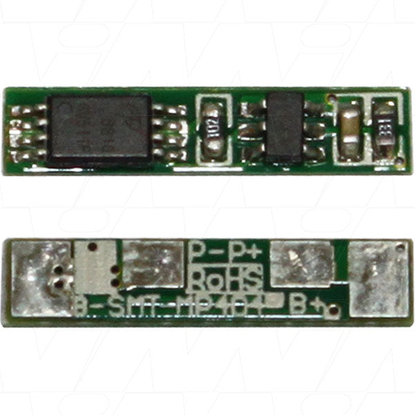Enepower MIPCM-1SXP3A 1S Li-ion Battery Protection Circuit Module - Overcurrent, Overcharge & Overdischarge Safeguards, 3.7x1.8mm