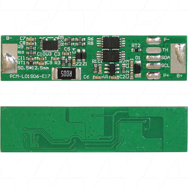 Enepower MIPCM-1SXP5ABMS Ultra-Slim 1S Li-Ion Protection Circuit Module with Overcurrent & Overcharge Safety