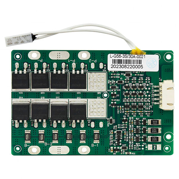 Enepower MIPCM-3S30A-LI-01 Professional 3S Li-Ion Battery Protection Circuit Module, 30A, Compact 63x10mm Design
