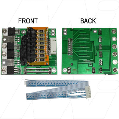 ENEPOWER MIPCM-8SXP10A 8S Lithium-Ion Battery Protection Circuit Module with Overcurrent, Overcharge & Explosion Safeguards