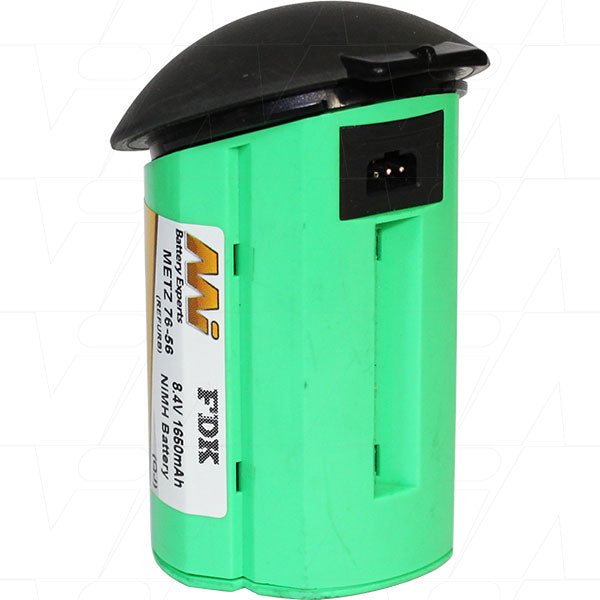 Metz 76-56 Pro Camera Battery - Refurbished by MI Battery Experts | 8.4V 1.65Ah NiMH for Reliable Flash Power