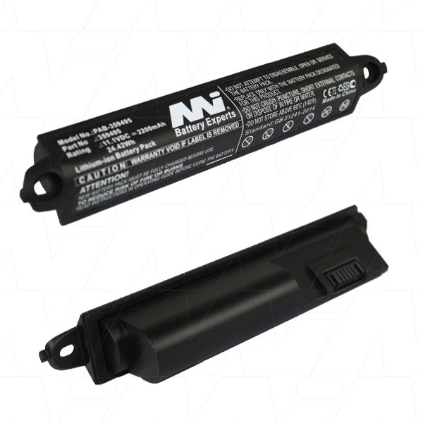 MI Battery Experts PAB-359495-BP1 Lithium-Ion Battery for Pro Audio - 11.1V, 2.2Ah, 24.4Wh - Portable Speaker Power