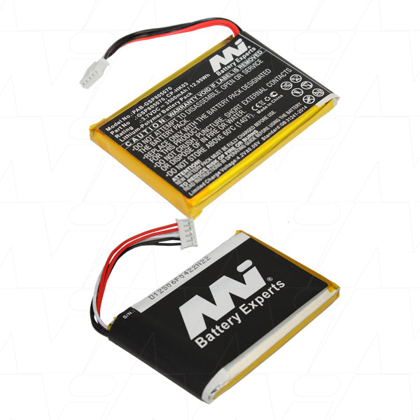 GSP805070 3.7V 3500mAh LiPo Battery for Premium Portable Audio - High-Performance Power for Bluetooth Speakers