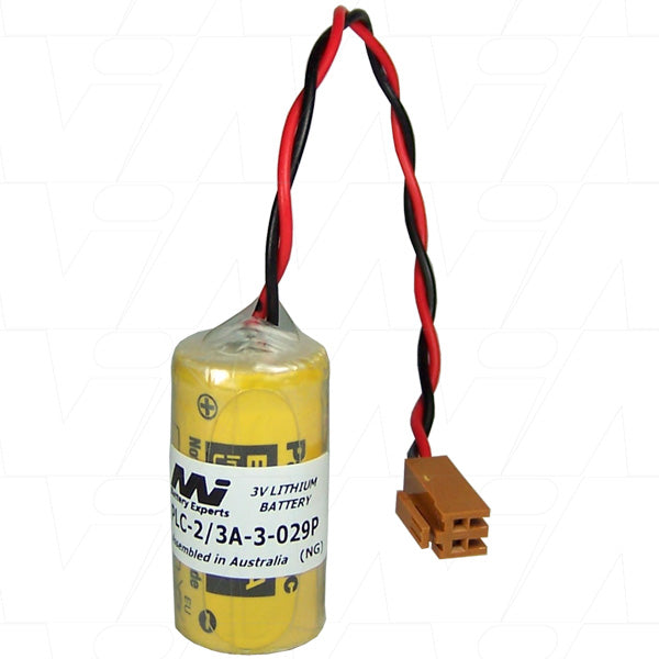 Professional-Grade 3V Li-CFx Battery for Industrial Memory Backup & Automation | 1.2Ah Capacity | PLC-2/3A-3-029P