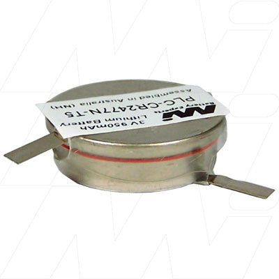 MI Battery Experts PLC-CR2477N-T5 Industrial 3V 950mAh Lithium Battery for PLC & Memory Backup - Long-Lasting Power
