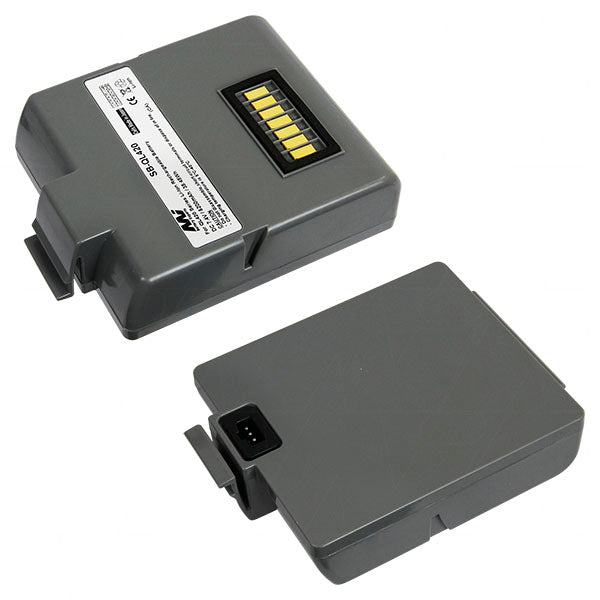 MI Battery Experts SB-QL420 Professional 7.4V 5.2Ah Li-Ion Battery Pack for Portable Printers - 38.5Wh, 216g, Extended Runtime