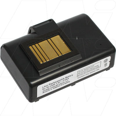 SB-QLn320/220 Professional 7.4V 2.6Ah Li-Ion Battery Pack for Mobile Printers - 19.2Wh, 136g Lightweight