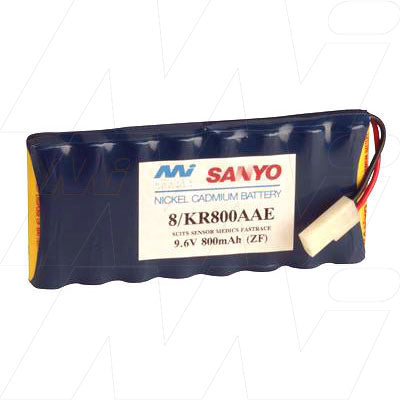 MI Battery Experts MB796 Professional 9.6V 800mAh NiCd Medical Equipment Battery - Reliable Power for Critical Healthcare Devices (7.7Wh)