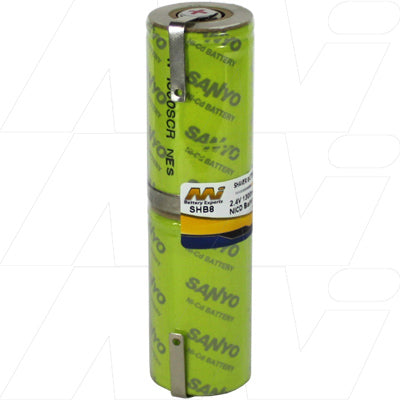 MI Battery Experts SHB8 2.4V 1.3Ah NiCd Replacement Battery for Professional Grooming Tools - Long-Lasting Power