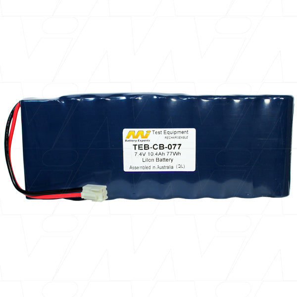Professional 7.4V 10.4Ah Li-Ion Battery Pack for Satellite Testing Equipment - Extended Runtime, Compact Design