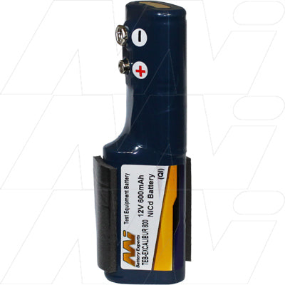MI Battery Experts TEB-EXCALIBUR-800 12V 600mAh NiCd Professional Test Equipment Battery - Precision Power for Calibration Tools