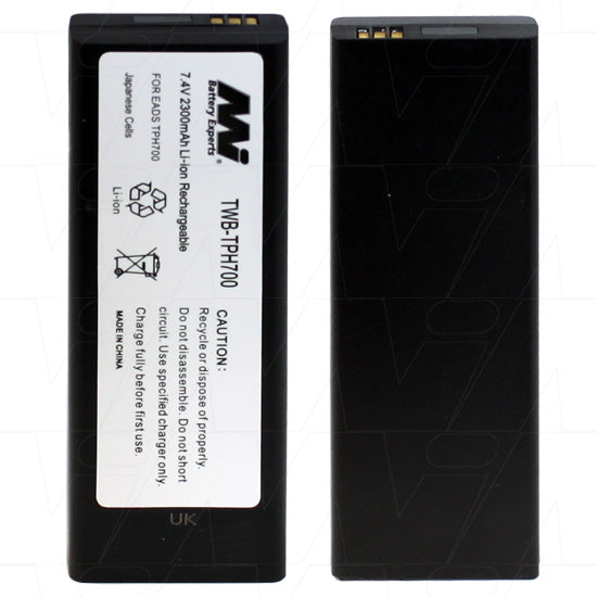 MI Battery Experts TWB-TPH700 Professional Two-Way Radio Battery 7.4V, 1.9Ah Li-Ion, Extended Runtime for Critical Communications