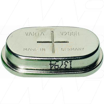 VARTA V200H 200mAh NiMH Backup Battery - 1.2V Industrial Memory Protection for PLC & CMOS - Compact 25.6x7.4mm