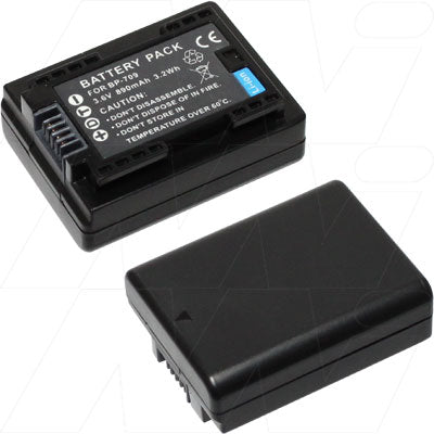 MI Battery Experts VB-BP709-BP1 Professional 950mAh Lithium-Ion Camera Battery for Extended Recording (3.6V, 24.4g)