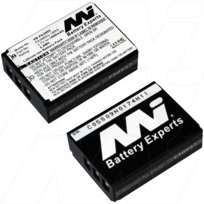MI Battery Experts VB-PA3985-BP1 Lithium-Ion Camera Battery Professional-Grade 1.6Ah, 3.7V, 5.9Wh Power for Uninterrupted Filming (39g)