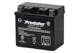 Predator 12V YTZ7S Motorcycle Battery - 6AH RL113 Assembly - 2KG Compact Power Source - W70xH105 Dimensions