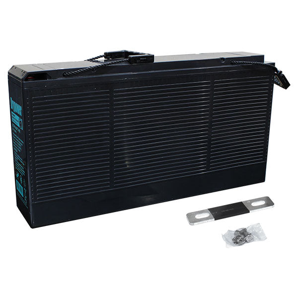 12V 103Ah Drypower Long Life Standby Front Terminal AGM Battery - 12 Year Design Life