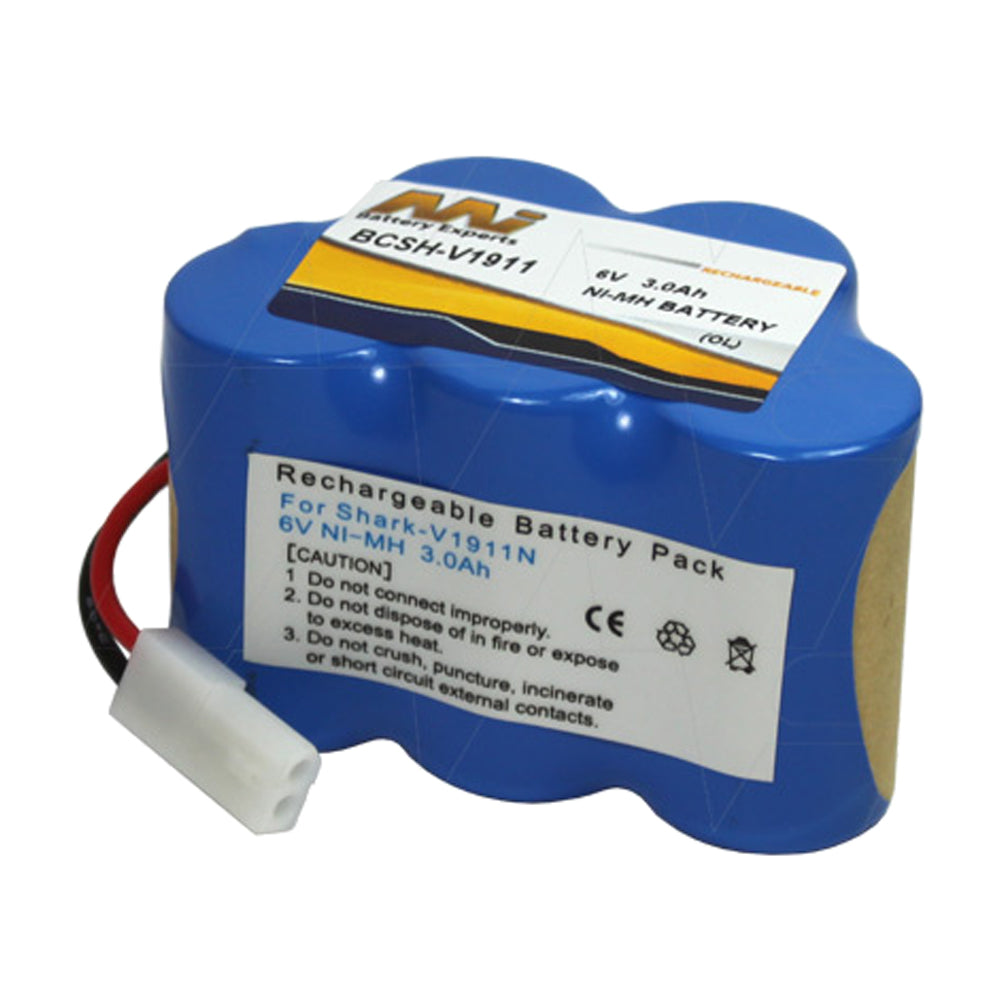 6V 3000mAh NiMH Cordless Vacuum battery suit. for Euro-Pro