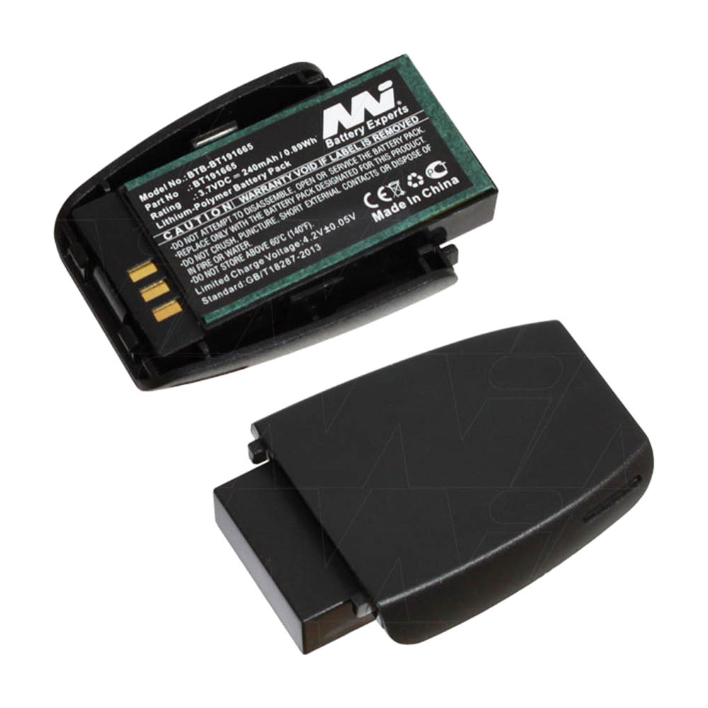 3.7V 240mAh LiIon Bluetooth battery