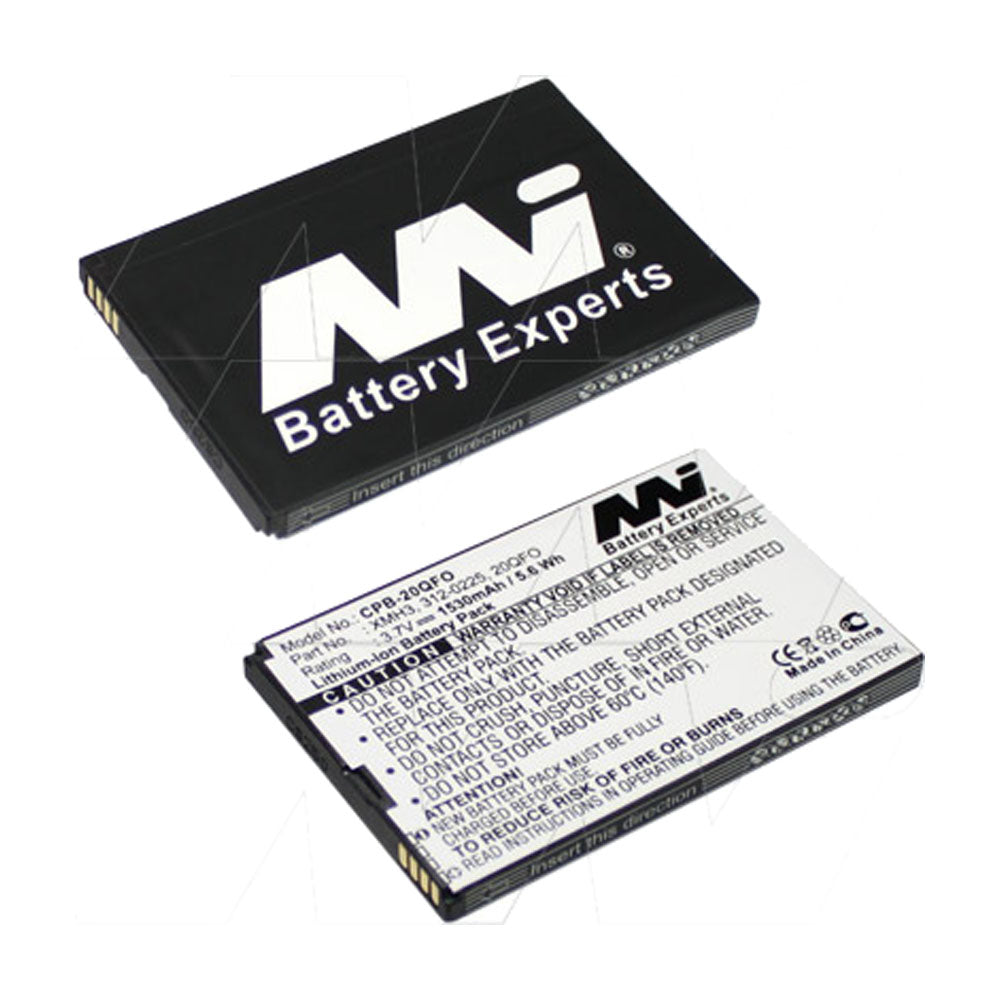 3.7V 1530mAh LiIon Mobile Phone battery suit. for Dell