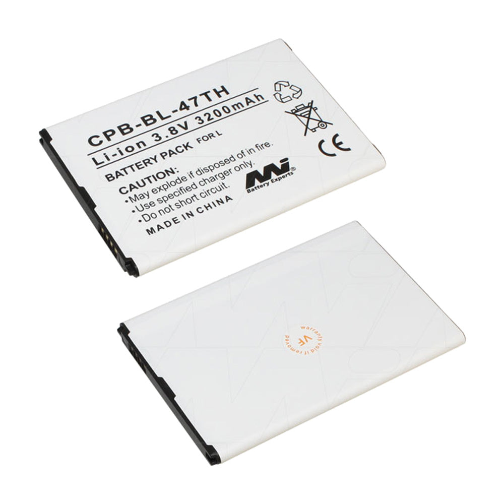 3.8V 3200mAh LiIon Mobile Phone battery