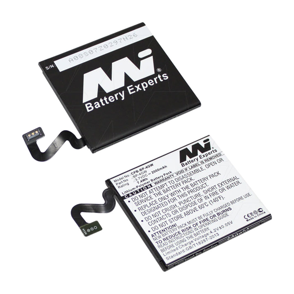 3.7V 2000mAh LiPo Mobile Phone battery