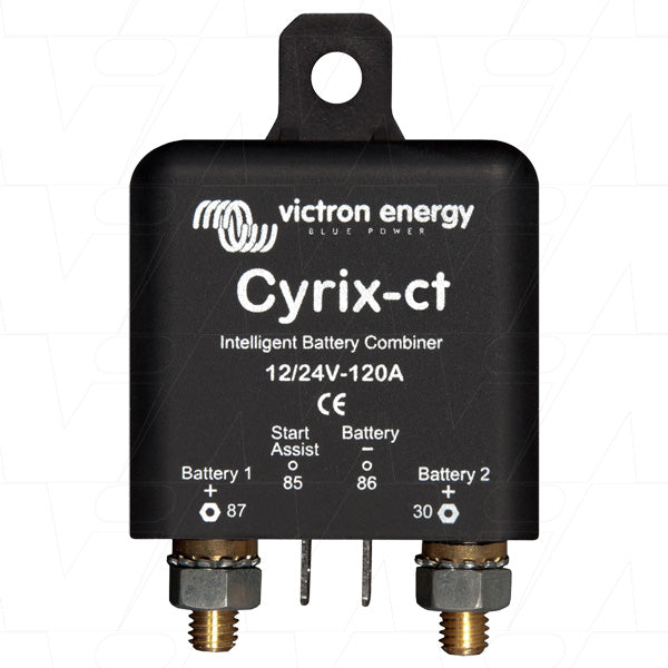 12/24V-120A CYRIX-CT Intelligent Battery Channel Combiner Kit - incl Cables, Lugs & Ties