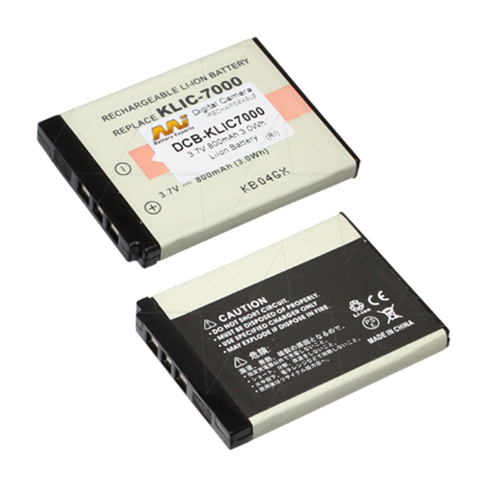 3.7V 730mAh LiIon Digital Camera battery suit. for Kodak