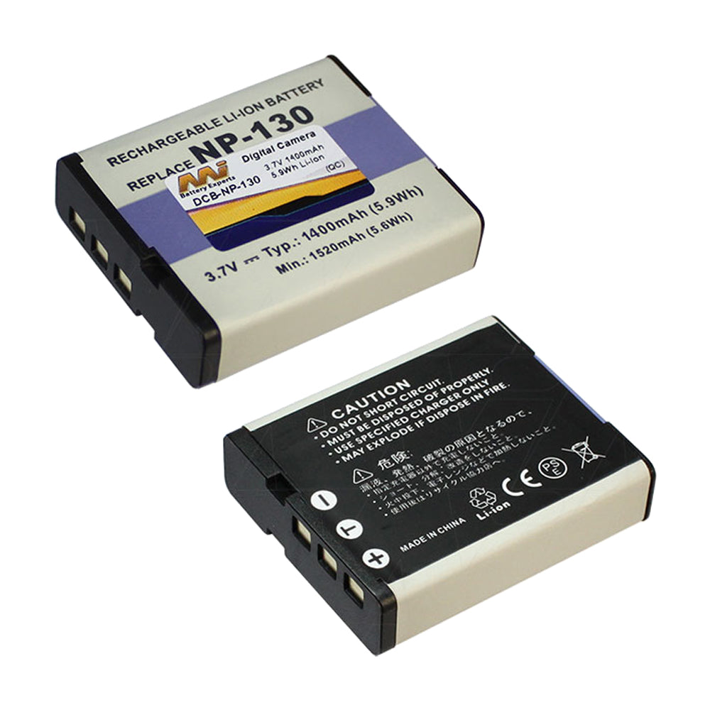 3.7V 1600mAh LiIon Digital Camera battery suit. for Casio
