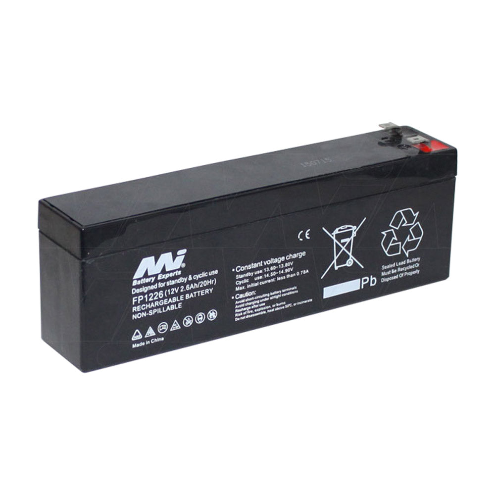 12V 2.3Ah SLA Battery