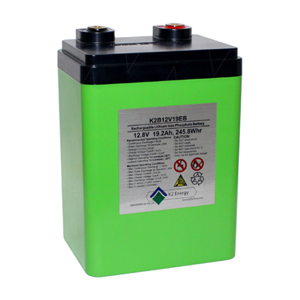 K2 Energy High Capacity Lithium Iron Phosphate Battery