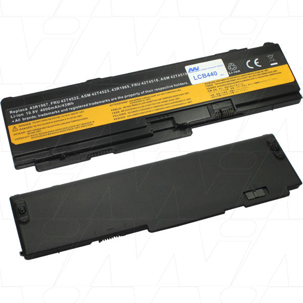 10.8V 43Wh - 4000mAh LiIon Laptop battery suit. for Lenovo